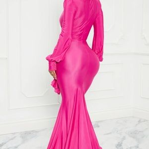 Pink formal dress